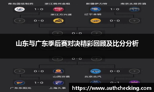 山东与广东季后赛对决精彩回顾及比分分析
